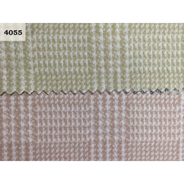 400gsm Scottish Plaid Tartan Tweed Fabric Poly Wool Suiting Fabric Abrasion Resistant