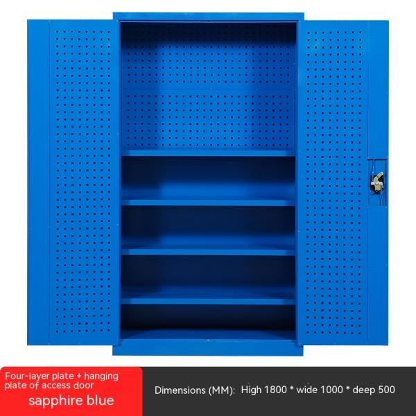 Commercial Furniture Double Door Storage Cabinet for Workshop and Office Organization