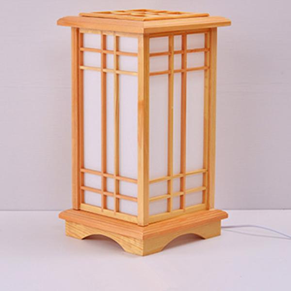 Modern wood Floor Lamp Washitsu Tatami Decor Window Pane Lamp Restaurant Living Room japanese lamp(WH-WFL-01)