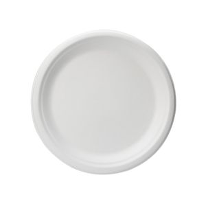 China Eco Friendly 6 Inch 50pcs/Bag Sugarcane Fiber Plates on sale