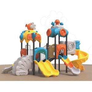 LLDPE plastic commercial play equipment plastic playground set