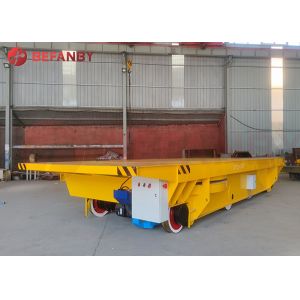 Electrical Motorized Rail Transfer Trolley 100 Tons