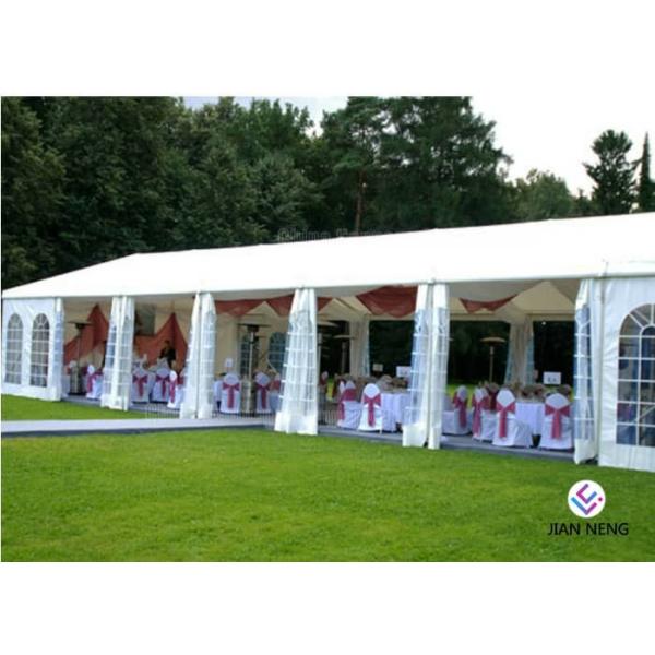Buy Water Resistant Small Aluminum Frame Tent , 12m Width Wedding Tent at wholesale prices