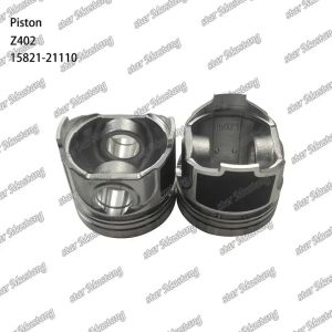 Z402 15821-21110 Engine Piston With Standard