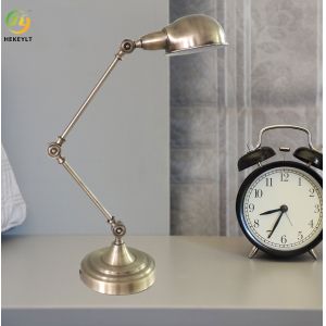 Antique Desk Lamp Durable Living Room Study Home Bedroom Decoration