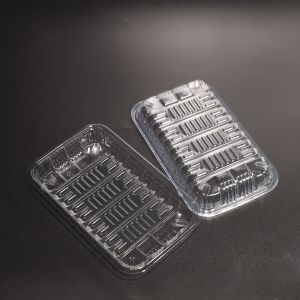 Plastic PET Tray With Customized Color For Food Packing Container