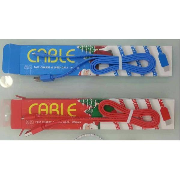 Buy fast charger usb cable for merry christmas ,use for iphone , samsung and sony at wholesale prices