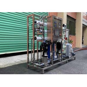 EDI Reverse Osmosis Pure Water Treatment System / Commercial Water Filter System