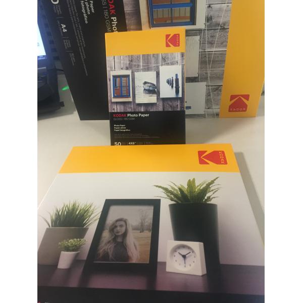 Buy 100% Waterproof Kodak Inkjet Photo Paper 280gsm Durable Photographic Feel at wholesale prices