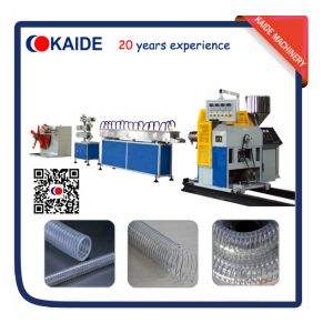 PVC Steel Wire Reinforced Hose Extrusion Machine KAIDE factory