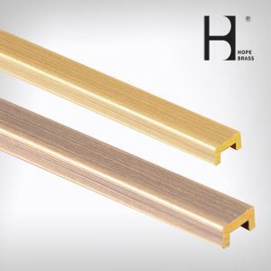 Heat Resistant Brass U Profile , 20ft Length Brass U Channel