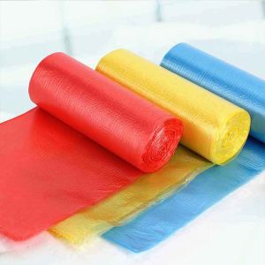 Durable Thickened Plastic Bin Liners Home Vest Tensile Tear Resistance