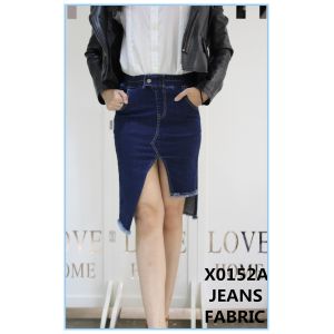 9.5oz 58 59" Width 98 Cotton 2 Spandex Yarn Dyed Indigo Denim Fabric