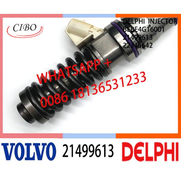 21499613 BEBE4G16001 Fuel engine Diesel Injector 21499613 BEBE4G16001 22340642 E3.4 for VOL MD11 P3624 TIER 4