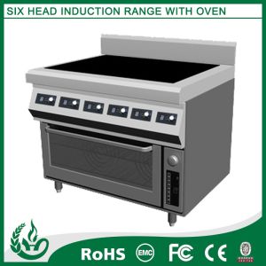 Free standing Electric Range with 6 Burner