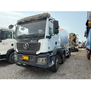 China 2021 Lingyu Used 16m³ Concrete Mixer Truck with SHACMAN Chassis on sale