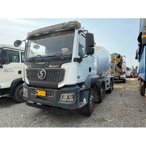 Buy 2021 Lingyu Used 16m³ Concrete Mixer Truck with SHACMAN Chassis at wholesale prices