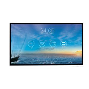 ROHS 75in Digital Signage Wall Mount Interactive Kiosk Display