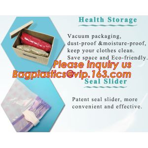 Hot sale nylon PE laminated plastic vacuum storage bag for clothes, super-large