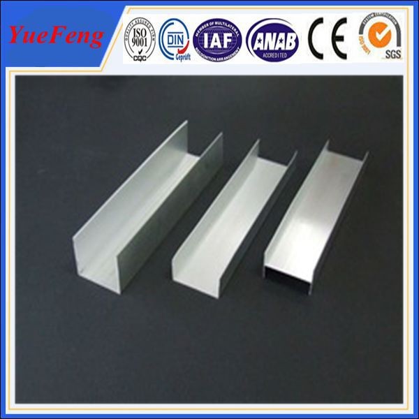 Buy 6061 T6 Aluminum Extrusion Channel Frame, C Channel Aluminum extruded at wholesale prices