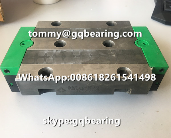 Buy France Origin INA RWU45-E-L-V1-G3 Linear Slide Bearing Long Carriage at wholesale prices