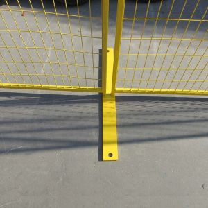 Canada Event Temporary Fence Panel Portable Metal Fence Panels 2.1x2.4m 1.8x2.2m