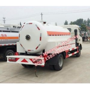 5000Liters to 5500Liters Propane Delivery Trucks Dongfeng Dolika DFAC Propane