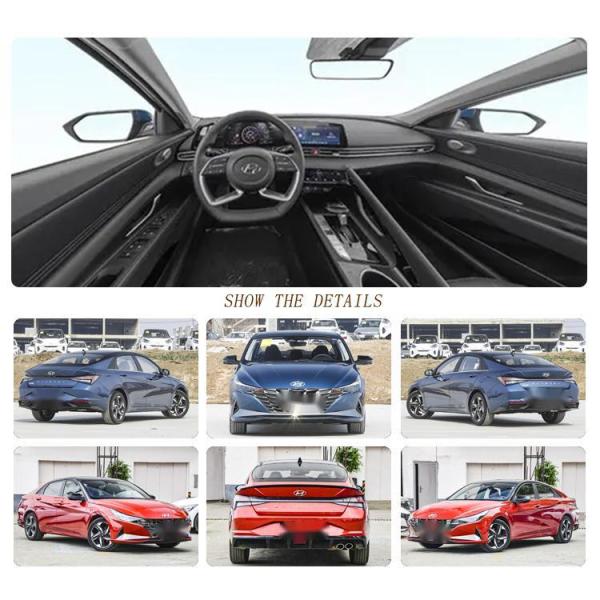 Manual Copilot Seat Adjustment Hyun-dai Elantra Gasoline Car in Beijing Rear Camera Fabric Seats Macpherson Front Suspension