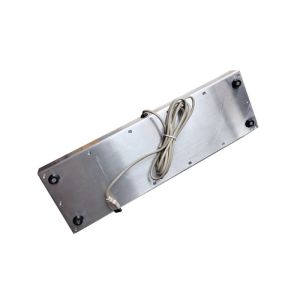 Movable Metal Mechanical Keyboard With Trackball , Dust Proof Stainless Steel