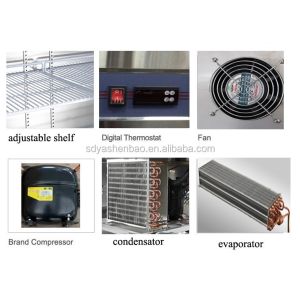 Practical Kitchen Fridge Freezer Multiclimate Upright Two Door