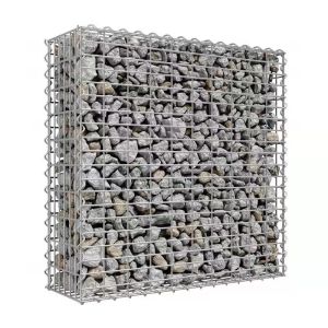 China 2x1x0.5m Gabion Cages,Ecuador Gabion 2x1x1m Stone Basket Cage Gabion Box