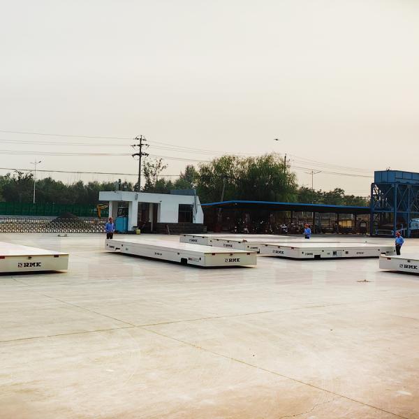 20 Tons AGV Transfer Cart Automated Warehouses Industrial Transfer Trolley