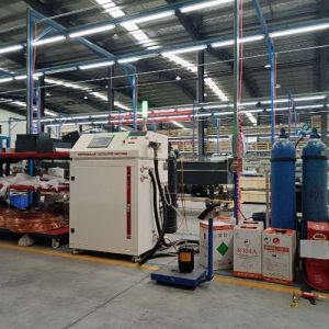 Explosion Proof Refrigerant Charging Machine R134a R32 Ac Gas Charging Station