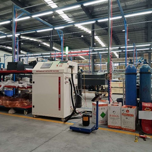 Buy R134a Refrigerant Highspeed Freon Charging Station at wholesale prices