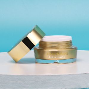 OEM 10g Acrylic Double Wall Jar With Cap Customizd Logo