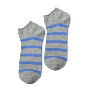 custom stripe mens low cut ankle crew socks