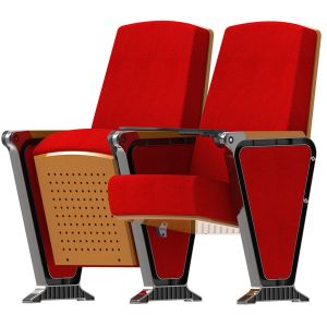 Quality Plywood Surface Conference Theater Cinema Seats With Premium Fabric for sale