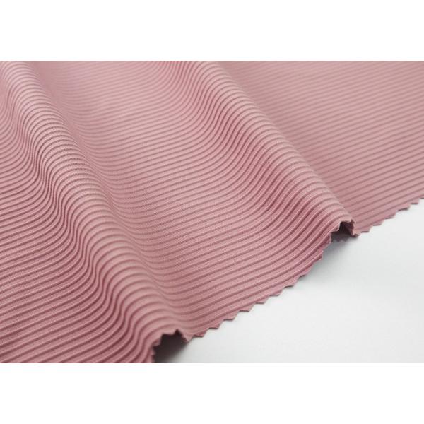 Polyamide Ribbed Nylon Spandex Fabric Striated Yoga Leggings