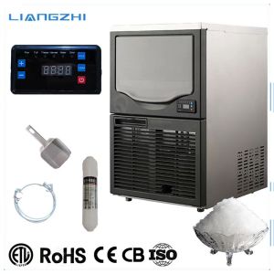 Quality LZ-160 80kg Daily Commercial Ice Making Granular Ice Machine with Automatic Function for sale