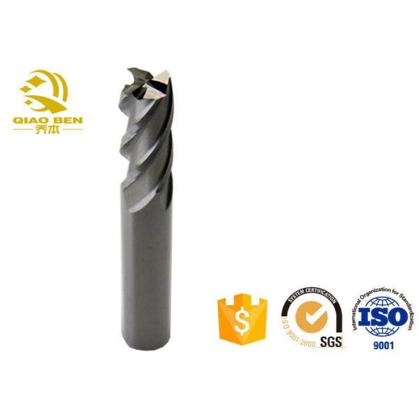 Buy Hss CNC End Mill Cutter 3 Flute End Mill For Aluminum Unique Chip Groove Shape at wholesale prices