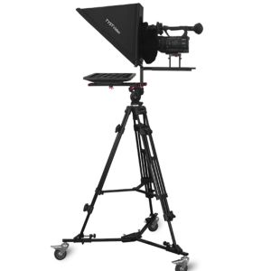 TYSTvideo 24 inch High Brightness Autocue Camera Teleprompter for Black News