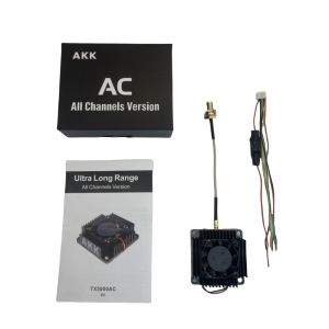 AKK 5W VTX 5.8G Ultra Long Range Drone Video Transmitter Support Smart Audio for