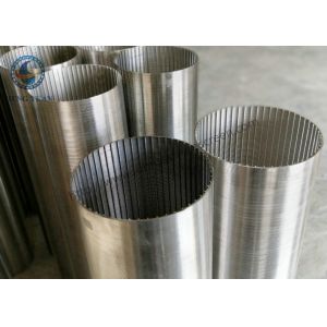 Pure Round Water Well Sand Screen Non - Angular Corner 5.8M Length