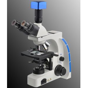 Trinocular Biological Lcd Wireless Microscope Digital WF10X 20mm Phase Contrast