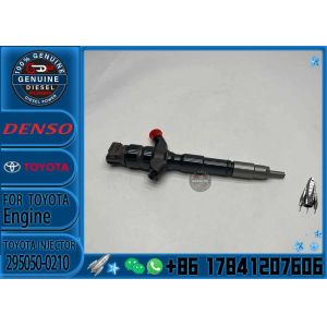 China Diesel Engine Spare Parts 295050-0470 295050-0210 Common Rail Fuel Injector 23670-30410 for Toyota Hiace Hilux 1KD-FTV 2KD-FTV on sale
