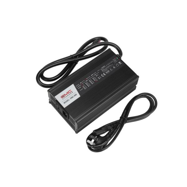 EMC-600 36V12A Aluminum lead acid/ lithium/lifepo4 battery charger with 4