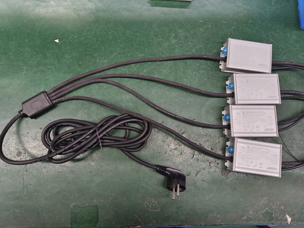 T-Type Waterproof Wire Farm Waterproof LED Connectors Wire Power Supply Led Plant Light