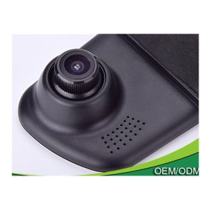 HD 1080p Vehicle Black Box DVR Rear View Dual Mirror Lens 4.3 Inch Screen