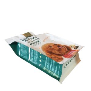 Customized dog food bag resealable zipper of pet food packaging