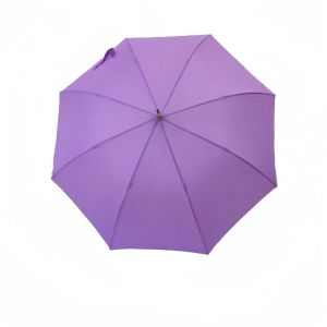 Stay Dry 23 Inches  Straight Wooden Handle Umbrella Brolly With 8 Ribs Super Windproof And Light